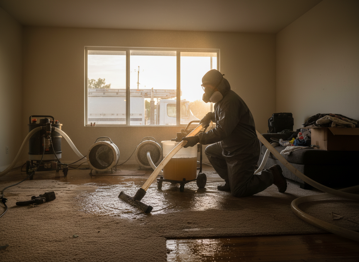 Rapid water extraction in Sunland